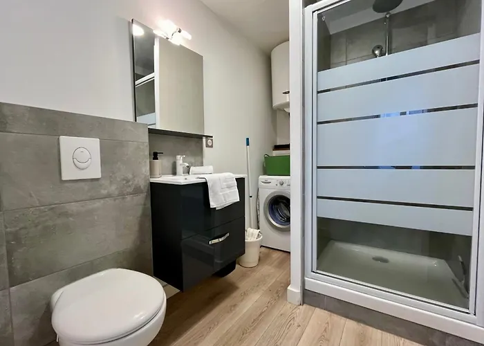 Le Ste Anne Plein Centre Avec Lave Linge Apartmán *